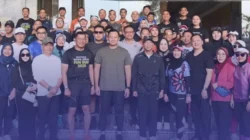 Sekretaris DPRD Lampung Ikuti Lari Pagi Bersama Menko AHY