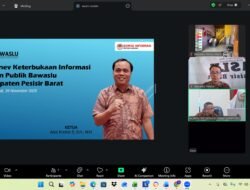 Komisi Informasi Lampung Lakukan Visiting ke Bawaslu Pesisir Barat