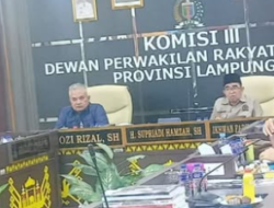DPRD Provinsi Lampung menggelar Rapat Dengar Pendapat RDP bersama OPD mitra kerja dalam rangka evaluasi capaian target PAD Provinsi Lampung Tahun Anggaran 2025