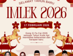 DPRD Lampung Sampaikan Ucapan Selamat Tahun Baru Imlek 2026