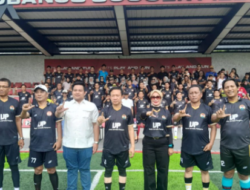 DPRD Lampung Turun ke Lapangan, Perkuat Sinergi dengan Jurnalis Lewat Mini Soccer