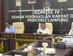 Komisi IV DPRD Lampung Tekankan Sinergi Lintas Sektor untuk Infrastruktur