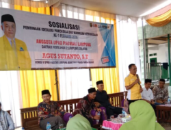 Agus Sutanto Gelar Sosialisasi PIP dan Wawasan Kebangsaan di Desa Way Gelam
