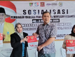 Di Balai Pekon Waringinsari Timur, Tondi Soroti Pentingnya Wawasan Kebangsaan