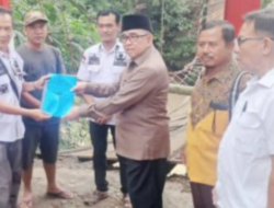 Jembatan Putus di Banjar Agung Ilir, Supriyadi Hamzah Janji Perjuangkan Pembangunan Permanen